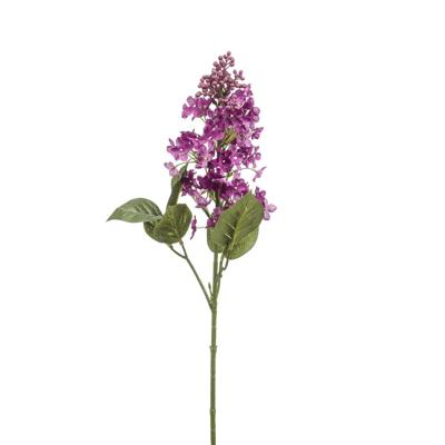 Syringa spray purple 63 cm kunstbloem zijde nepbloem - Emerald