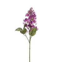 Syringa spray purple 63 cm kunstbloem zijde nepbloem - Emerald