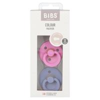 Bibs 2 Fopspeen Duo Bubblegum/peri
