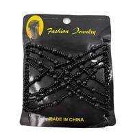 3 stuks vrouw elastische magie DIY Vintage hoofdband mode Hair Maker Bun haar kammen metalen spelden haaraccessoires (zwart)