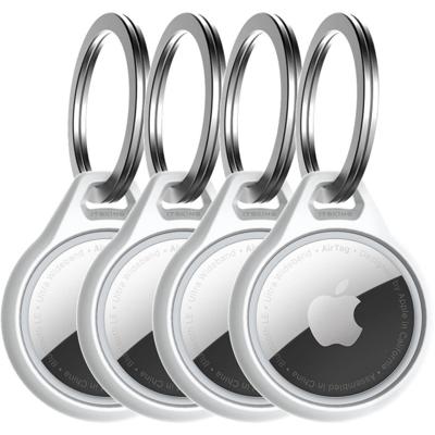 ITSKINS Level 2 AirCover Solid for Apple Airtag White (4-Pack)
