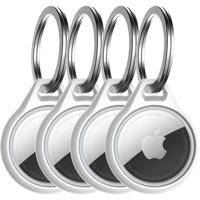 ITSKINS Level 2 AirCover Solid for Apple Airtag White (4-Pack)