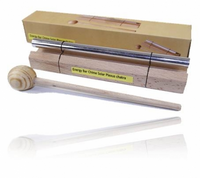 Klankstaaf Chakra Healing 3e chakra - 16.2 cm - thumbnail