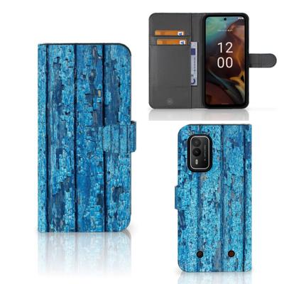 Nokia XR21 | Book Style Case | Wood Blue