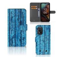 Nokia XR21 | Book Style Case | Wood Blue