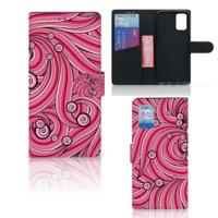 Samsung Galaxy A02s | M02s Hoesje Swirl Pink Samsung Galaxy A02s | M02s Hoesje Swirl Pink