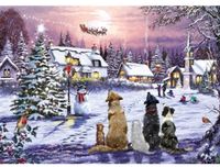 Christmas Eve Puzzel 1000 Stukjes - thumbnail