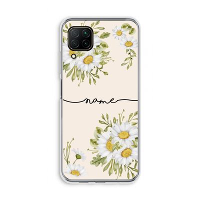 Daisies: Huawei P40 Lite Transparant Hoesje