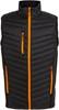 Ragetta RG894 Navigate Hybrid Bodywarmer - Black/Orange Pop - XXL