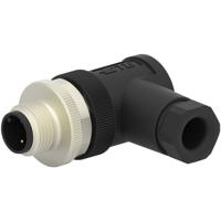 TE Connectivity T4113001031-000 Sensor/actuator connector, niet geassembleerd M12 Aantal polen: 3 Stekker, haaks 1 stuk(s) - thumbnail