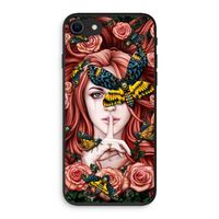 Lady Moth: iPhone SE 2020 Biologisch afbreekbaar hoesje