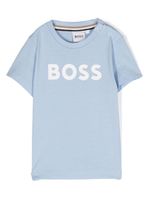 BOSS Kidswear t-shirt en coton à logo imprimé - Bleu - thumbnail