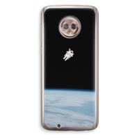 Alone in Space: Motorola Moto G6 Transparant Hoesje - thumbnail