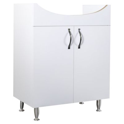Onderkast BWS Aleco 80 cm met Poten Wit