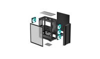DeepCool CC560 V2 Midi Tower Zwart