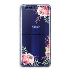 Rozen: Honor 9 Transparant Hoesje