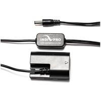 IndiPro 2.5mm DC Power Cable to Regulated Canon LP-E6 Dummy Battery (24")