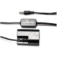 IndiPro 2.5mm DC Power Cable to Regulated Canon LP-E6 Dummy Battery (24") - thumbnail