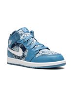 Jordan Kids baskets mi-montantes Air Jordan 1 - Bleu