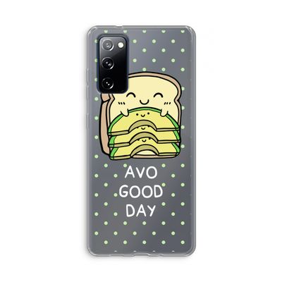 Avo Good Day: Samsung Galaxy S20 FE / S20 FE 5G Transparant Hoesje