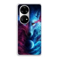 Where Light And Dark Meet: Huawei P50 Pro Transparant Hoesje Where Light And Dark Meet: Huawei P50 Pro Transparant Hoesje
