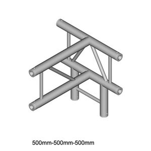 Duratruss DT 32 T42V-TD Verticaal laddertruss T-stuk + omlaag