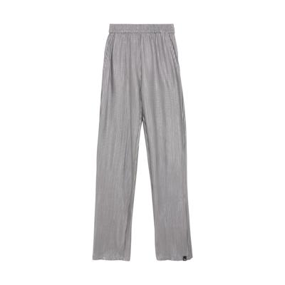 Indian Blue Jeans Zomer broek meisjes - grijs - metallic - wide fit