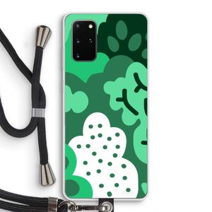 Bushes: Samsung Galaxy S20 Plus Transparant Hoesje met koord
