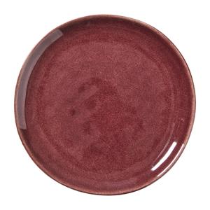 Ontbijtbord Toscane - bordeaux - ø20.5 cm