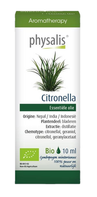 Physalis Citronella Olie Bio