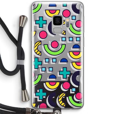 8-bit N°6: Samsung Galaxy S9 Transparant Hoesje met koord