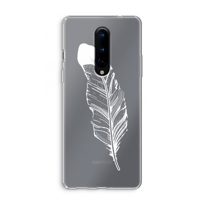 Pluim: OnePlus 8 Transparant Hoesje