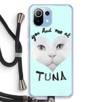 You had me at tuna: Xiaomi Mi 11 Lite Transparant Hoesje met koord