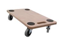 Diggers MDF Dolly | 58x29cm | 200kg Capaciteit | 75mm Zachte PP Wielen | FSC 100% - DIG795