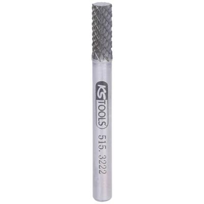 KS Tools 5153222 Freesstift Hardmetaal Lengte 61 mm Afmeting, Ø 6 mm