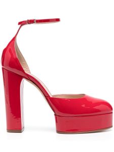 Casadei escarpins vernis 115 mm à plateforme - Rouge