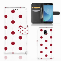 Samsung Galaxy J5 2017 Book Cover Cherries - thumbnail