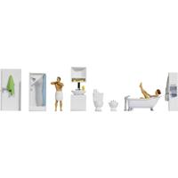 NOCH 16289 H0 Themaset badkamer figuren Kant-en-klaar model
