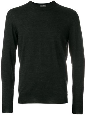 Drumohr pull en laine mérinos - Gris