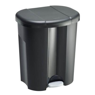 Rotho trio afvalemmer 10l + 2x15l zwart