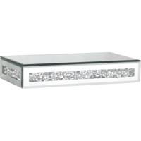 Wandplank - Trion Glitt - 30x15cm - Spiegelglas - Glittereffect - Kunststof