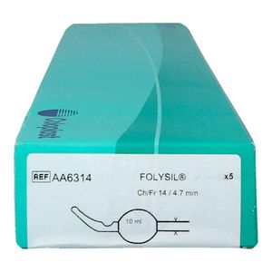 Folysil 2-weg Tie Sil Cath 15ml 40cm Ch14 5