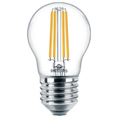 Signify 34766300 Gloeilamp-lamp Energielabel E (A - G) E27 Peer 6.5 W Warmwit (Ø x l) 45 mm x 78 mm 1 stuk(s)