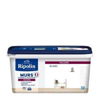 RIPOLIN Fluweelwitte verf voor muren, radiatorhoutwerk - Wit - thumbnail