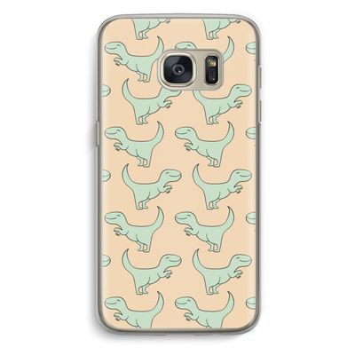Dinos: Samsung Galaxy S7 Transparant Hoesje