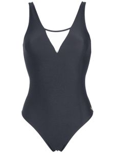 Brigitte panelled swimsuit - Noir