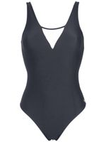 Brigitte panelled swimsuit - Noir - thumbnail