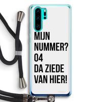 Da ziede van hier: Huawei P30 Pro Transparant Hoesje met koord