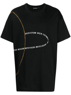 Mostly Heard Rarely Seen t-shirt en coton à logo imprimé - Noir
