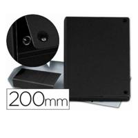 Map Pardo 972001 Zwart A4 Compact Sluiting (2 Stuks)